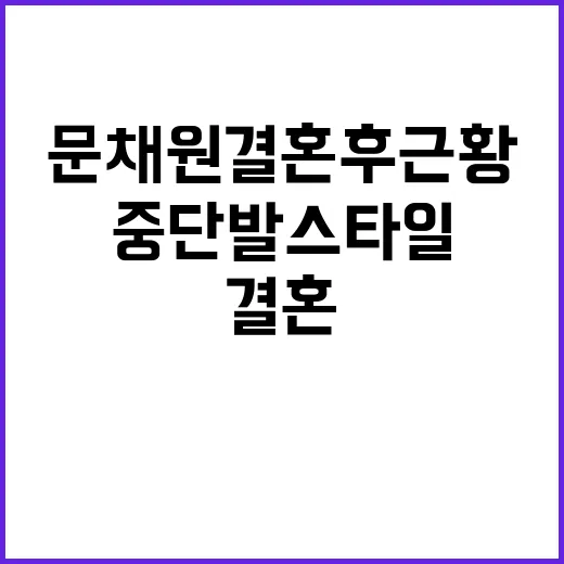 문채원 결혼 후 근황 검색하다가 중단발 스타일만 오래 들여다본 이야기 - 요약