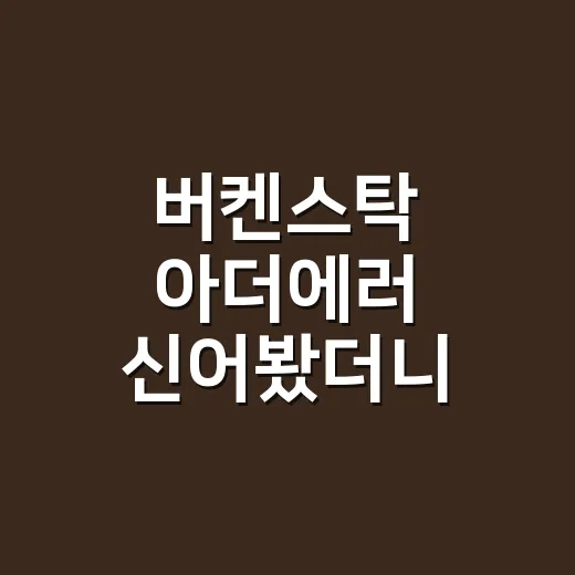 버켄스탁 아더에러 신어봤더니 손끝 색까지 바꾸게 된 이야기 - 요약