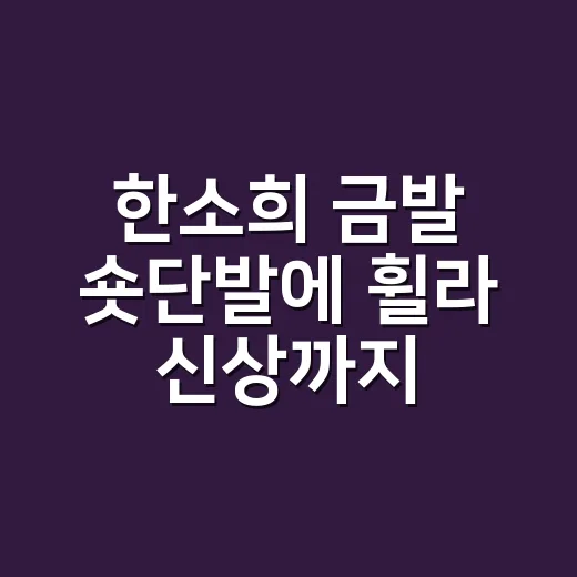 한소희 금발 숏단발에 휠라 신상까지, 손끝 컬러까지 바꿔본 8년차 네일리스트 후기 - 요약