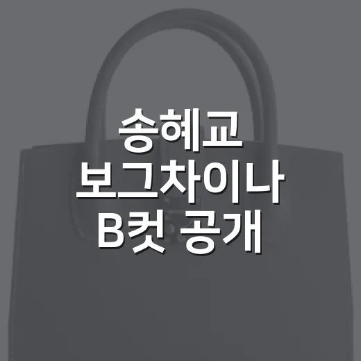 송혜교 보그차이나 B컷 공개 보고 손끝 무드까지 상상해본 8년차 네일리스트 후기 - 요약