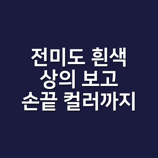 전미도 흰색 상의 보고 손끝 컬러까지 맞춰본 8년차 네일리스트의 진짜 이야기 - 요약