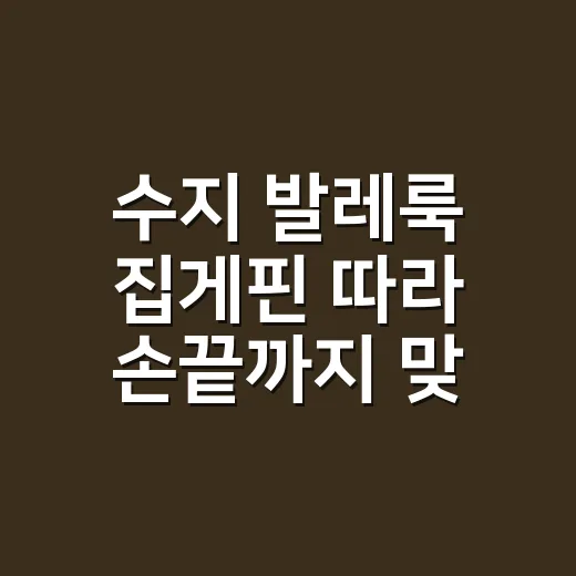 수지 발레룩 집게핀…