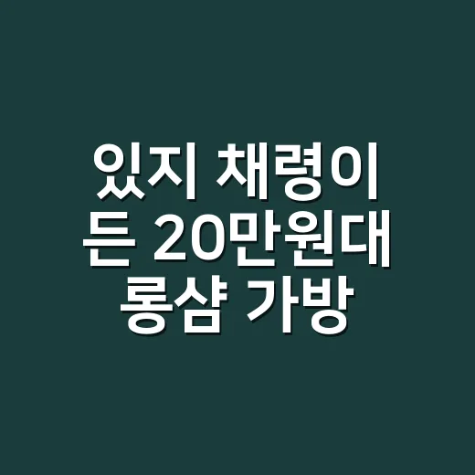 있지 채령이 든 20만원대 롱샴 가방, 네일리스트 눈엔 왜 더 예뻐 보였을까 - 요약