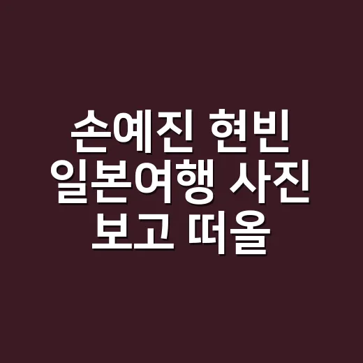 손예진 현빈 일본여행 사진 보고 떠올린 현실 엄마 패션의 진짜 매력 - 요약