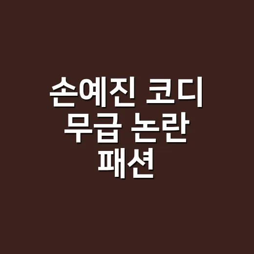 손예진 코디 무급 논란 패션, 손끝까지 떠올리며 다시 봤더니 - 요약