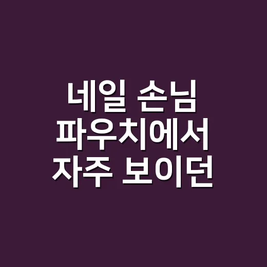 네일 손님 파우치에서 자주 보이던 나스 아이섀도우, 손끝 컬러까지 맞춰본 후기 - 요약