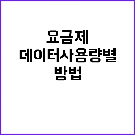 SK요금제 고르는 방법, 데이터 사용량별로 이렇게 보면 쉽습니다 - 요약