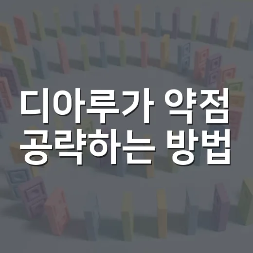 디아루가 약점 공략…