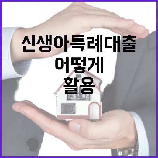 신생아 특례대출, 어떻게 활용할까? - 요약