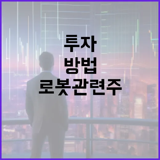 로봇 관련주에 투자하는 방법: 초보자를 위한 가이드 - 요약