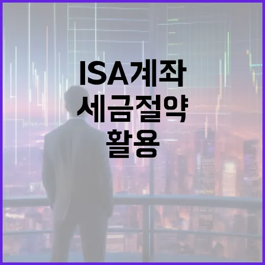 ISA 계좌를 활용해 세금 절약하는 방법 - 요약
