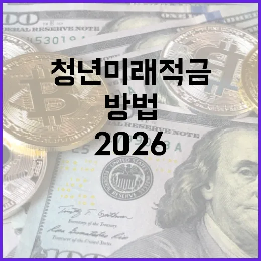 2026 청년미래적금을 활용하는 방법 - 요약