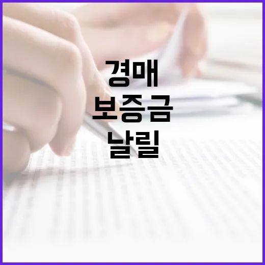 대법원경매로 첫 입찰 갔다가 보증금 날릴 뻔한 이야기 - 요약