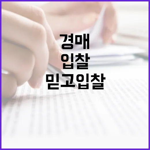 대법원경매만 믿고 입찰했다가 현장에서 식은땀 난 이야기 - 요약