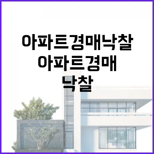 아파트 경매 낙찰받고 취득세 계산을 늦게 했더니 생긴 일 - 요약