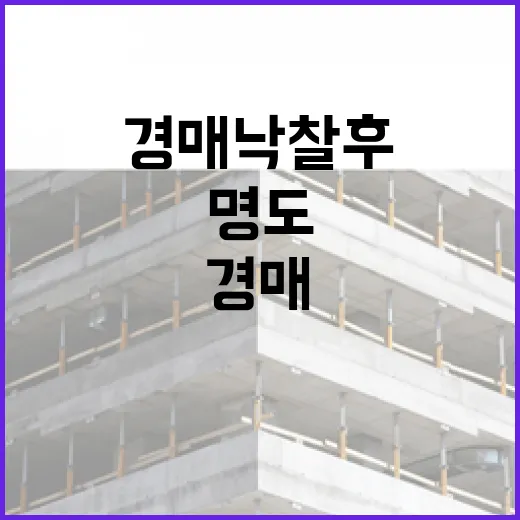 경매 낙찰 후 이사짐센터를 직접 불러봤더니, 명도보다 견적서가 더 무서웠던 이야기 - 요약