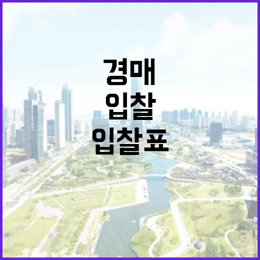 아파트경매 처음 따라갔다가 입찰표 앞에서 손이 멈춘 진짜 이유 - 요약