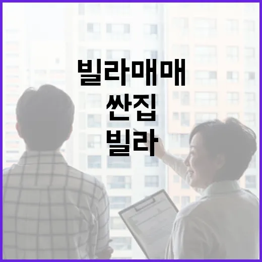빌라매매 몇 번 따라가 봤더니, 싼 집보다 무서운 집이 먼저 보였습니다 - 요약