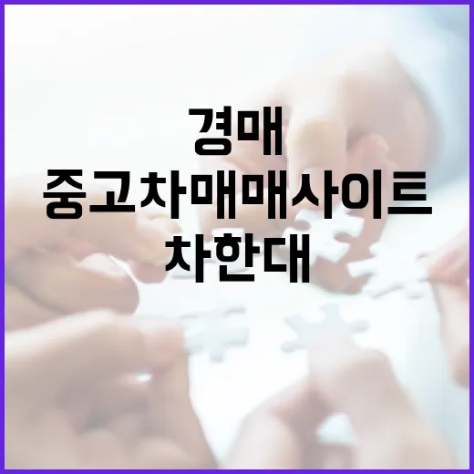 중고차매매사이트로 차 한 대 골라봤더니, 경매 물건 보는 습관이 그대로 나오더군요 - 요약