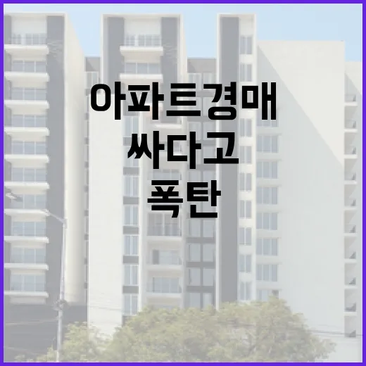 아파트 경매 싸다고 들어갔다가 관리비 폭탄 맞은 이야기 - 요약