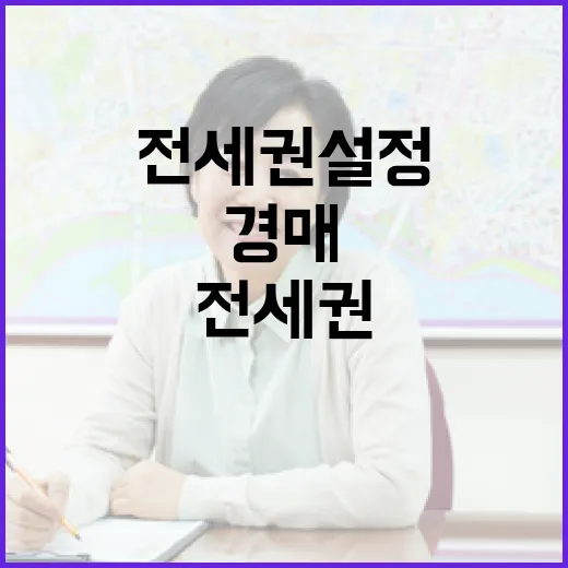 전세권설정 믿고 경매 들어갔다가 현장에서 식은땀 난 이야기 - 요약