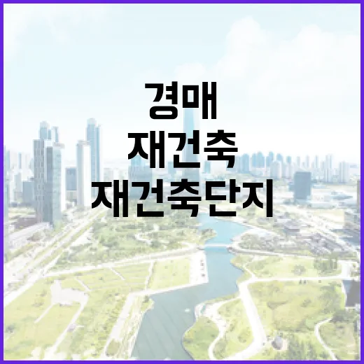 재건축 단지 경매에 직접 들어가 봤더니 숫자보다 조합 서류가 더 무서웠다 - 요약
