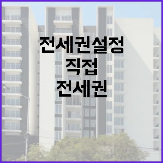 전세권설정비용 직접 따져봤더니, 생각보다 돈보다 중요한 게 있었습니다 - 요약