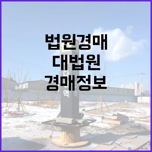 대법원법원경매정보만 믿고 입찰장 갔다가 식은땀 난 이야기 - 요약