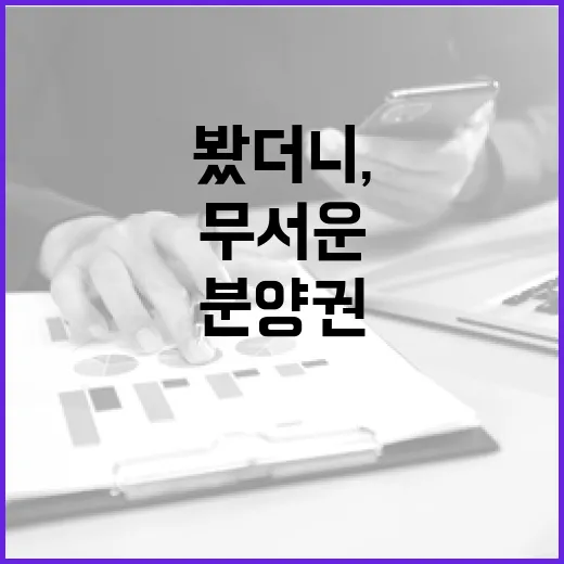 분양권 물건 직접 따라가 봤더니, 숫자보다 무서운 건 계약서 한 줄이었다 - 요약