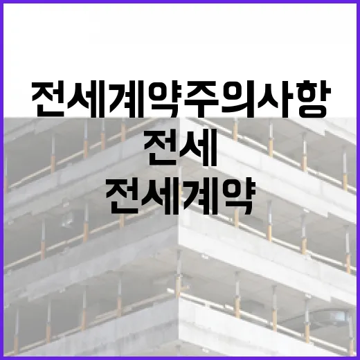 전세계약주의사항, 입찰보다 더 무섭게 느껴졌던 전세 현장 이야기 - 요약
