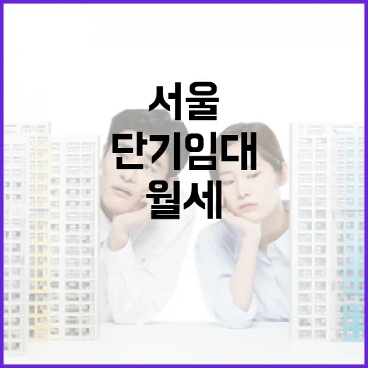서울단기임대 물건 직접 따져봤더니, 월세보다 먼저 봐야 할 게 있었습니다 - 요약