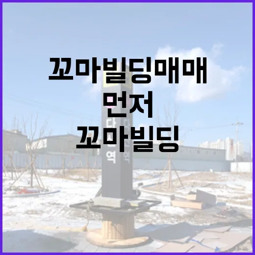 꼬마빌딩매매 직접 따라가봤더니, 숫자보다 먼저 봐야 할 것들 - 요약