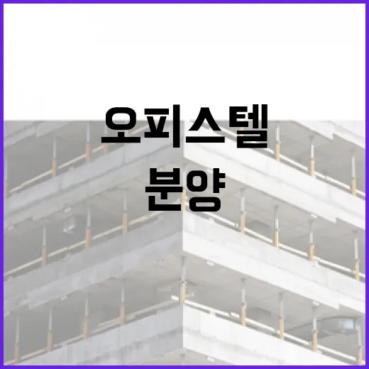 오피스텔분양 상담받고 경매장 시세표랑 맞춰봤더니 보인 것들 - 요약