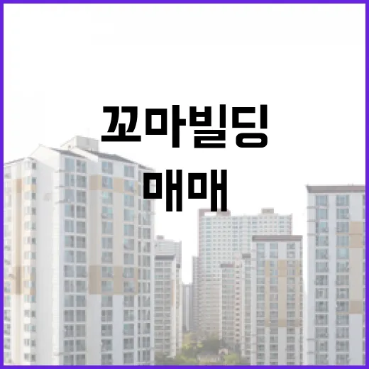 꼬마빌딩 하나 직접 검토해봤더니, 빌딩매매는 숫자보다 빈칸이 더 무서웠습니다 - 요약