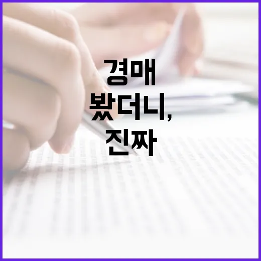 경매강의 300만 원 내고 들어봤더니, 입찰장에서 진짜 필요한 건 따로 있었습니다 - 요약