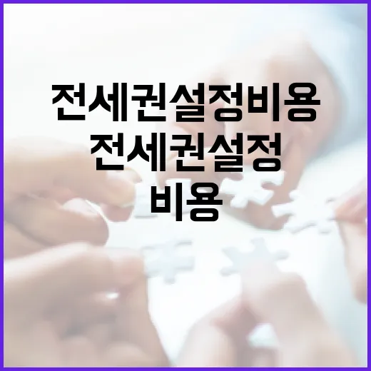전세권설정비용 직접 물어보고 계산해봤더니, 보증금만 보고 판단하면 안 됩니다 - 요약
