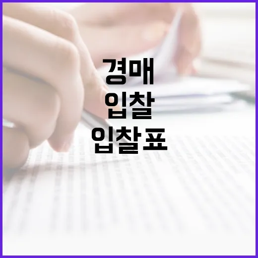 무료경매사이트만 믿고 입찰표 쓰기 전, 현장에서 직접 겪은 진짜 이야기 - 요약