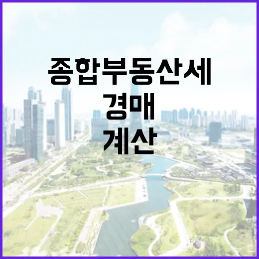 경매 물건 두 채 낙찰받고 종합부동산세과세대상인지 직접 계산해봤더니 - 요약