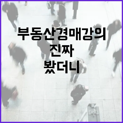 부동산경매강의 몇 개 들어봤더니, 진짜 돈 아끼는 강의는 따로 있었습니다 - 요약