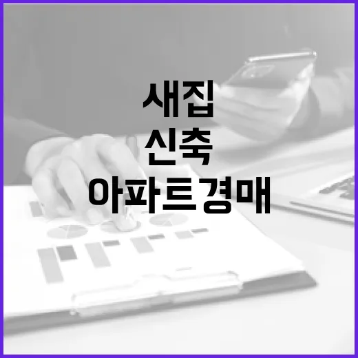 신축아파트 경매 들어가봤더니, 새집이라고 다 안전한 건 아니었습니다 - 요약