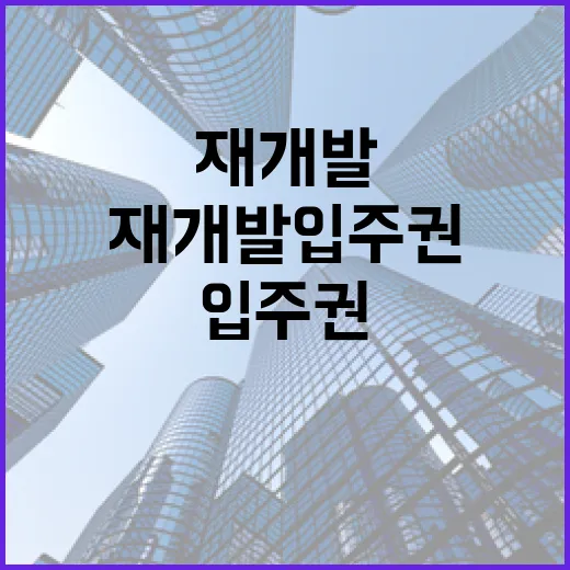 재개발입주권 물건 직접 쫓아가 봤더니, 싸 보이는 데는 이유가 있었습니다 - 요약