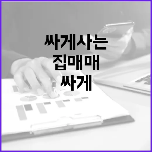 집매매 직접 여러 번 해보니, 싸게 사는 사람은 계약서 전에 이미 다릅니다 - 요약