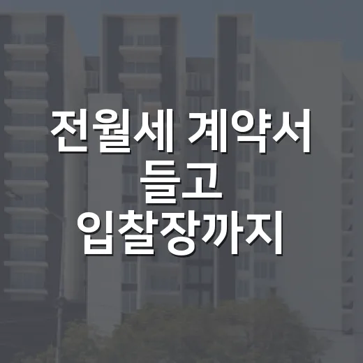 전월세 계약서 들고 입찰장까지 가봤더니 보증금이 다르게 보였다 - 요약