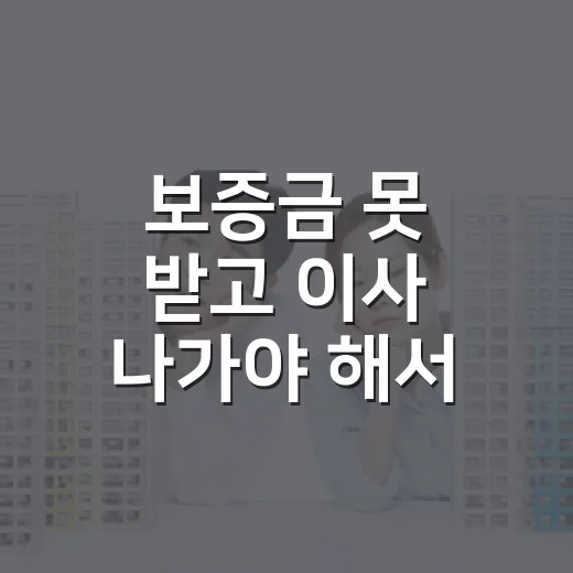 보증금 못 받고 이사 나가야 해서 임차권등기명령신청 직접 해본 이야기 - 요약