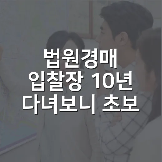 법원경매 입찰장 10년 다녀보니 초보가 돈 잃는 지점은 늘 비슷했다 - 요약