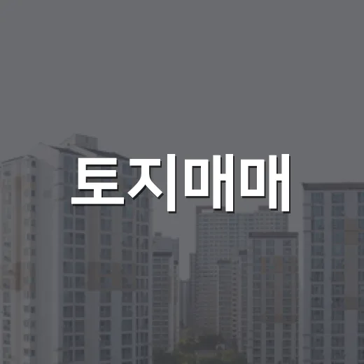 토지매매, 싸게 샀다고 좋아했다가 현장에서 식은땀 난 이야기 - 요약