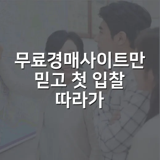 무료경매사이트만 믿고 첫 입찰 따라가 봤더니 보인 것들 - 요약