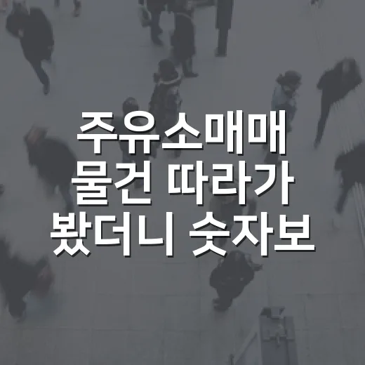 주유소매매 물건 따라가 봤더니 숫자보다 땅 밑이 더 무서웠다 - 요약