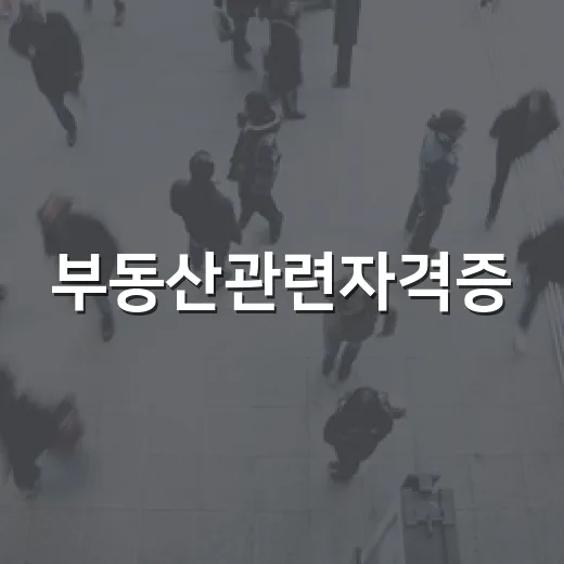 부동산관련자격증, 경매장 10년 뛰어보니 진짜 도움 된 것들 - 요약