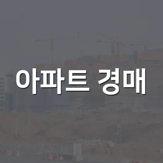 아파트 경매, 첫 입찰장에서 3천만 원 싸게 보이다가 식은땀 흘린 이야기 - 요약